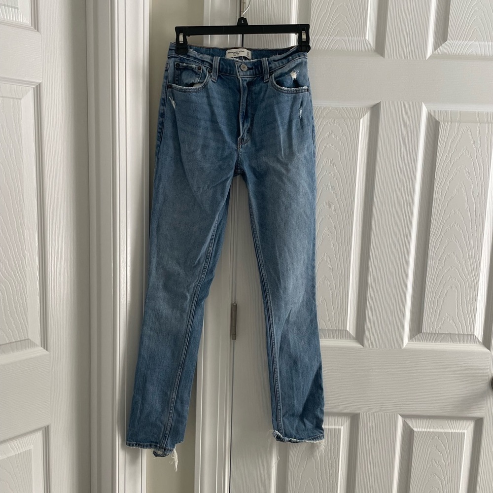Abercrombie & Fitch Medium Blue Skinny Jeans